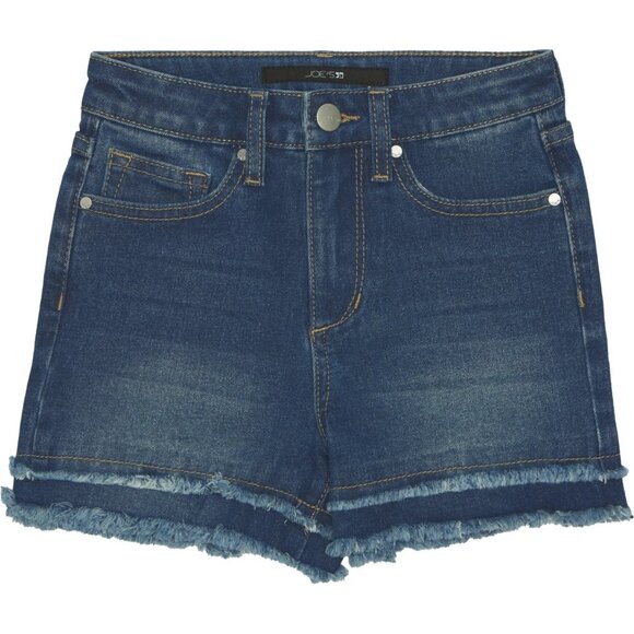 Joe's Girl's Jeans Audrey Double Frey‎ High Rise Jean Shorts Size 7 - Picture 1 of 6
